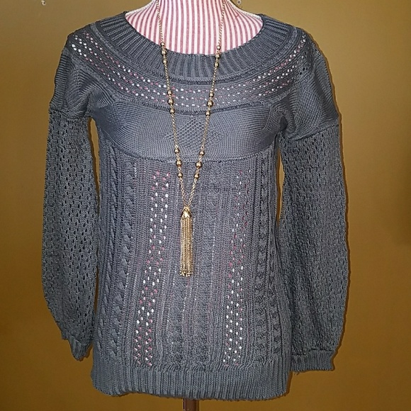 LAST ONE!! Chunky Cable Knit Sweater - Picture 2 of 4
